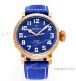 Swiss Replica Zenith Pilot Type 20 Extra Special Watch Bronze Case Blue Dial